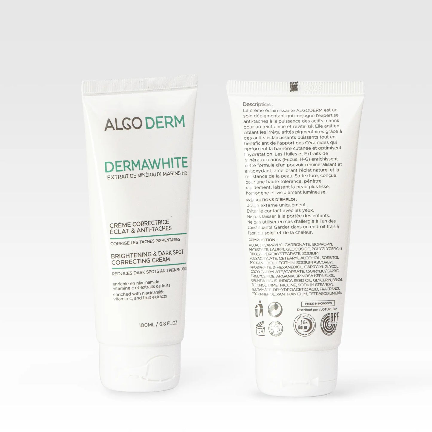 DERMAWHITE - CRÈME CORRECTRICE ÉCLAT & ANTI-TACHES